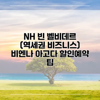 NH 빈 벨비데르 (역세권 비즈니스) 비엔나 아고다 할인예약 팁