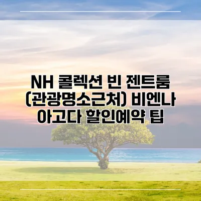 NH 콜렉션 빈 젠트룸 (관광명소근처) 비엔나 아고다 할인예약 팁