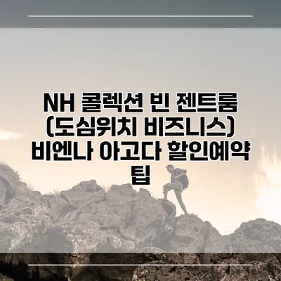 NH 콜렉션 빈 젠트룸 (도심위치 비즈니스) 비엔나 아고다 할인예약 팁