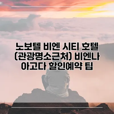 노보텔 비엔 시티 호텔 (관광명소근처) 비엔나 아고다 할인예약 팁