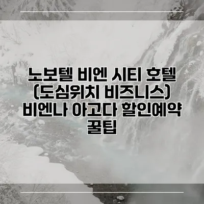 노보텔 비엔 시티 호텔 (도심위치 비즈니스) 비엔나 아고다 할인예약 꿀팁