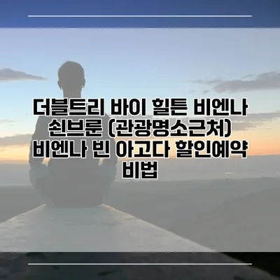 더블트리 바이 힐튼 비엔나 쇤브룬 (관광명소근처) 비엔나 빈 아고다 할인예약 비법