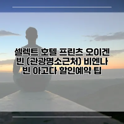 셀렉트 호텔 프린츠 오이겐 빈 (관광명소근처) 비엔나 빈 아고다 할인예약 팁