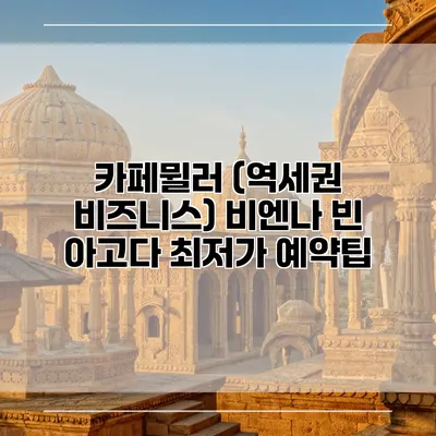 카페뮐러 (역세권 비즈니스) 비엔나 빈 아고다 최저가 예약팁