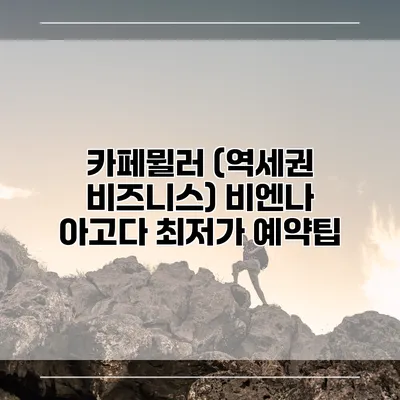 카페뮐러 (역세권 비즈니스) 비엔나 아고다 최저가 예약팁