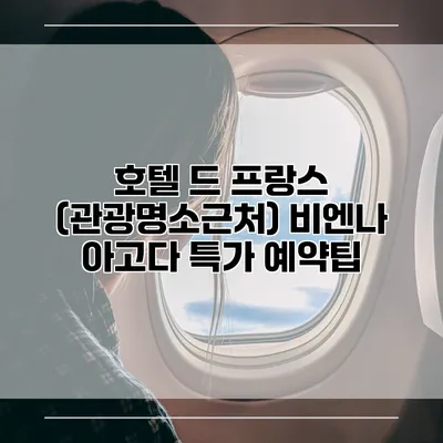 호텔 드 프랑스 (관광명소근처) 비엔나 아고다 특가 예약팁