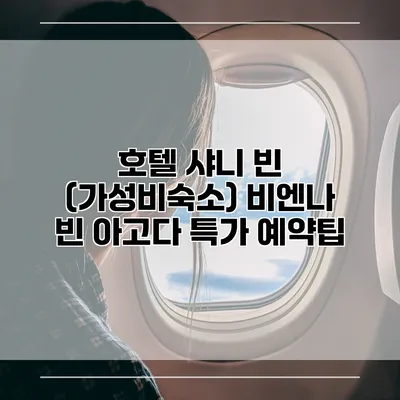 호텔 샤니 빈 (가성비숙소) 비엔나 빈 아고다 특가 예약팁