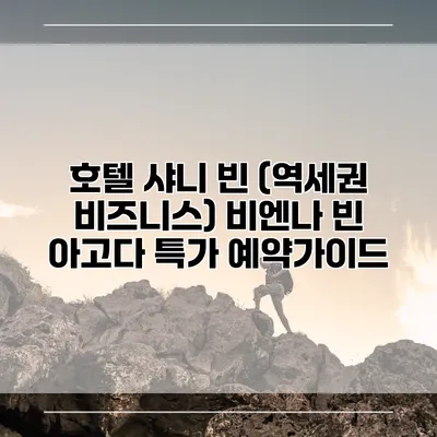 호텔 샤니 빈 (역세권 비즈니스) 비엔나 빈 아고다 특가 예약가이드