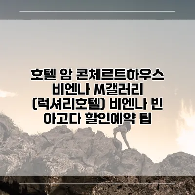 호텔 암 콘체르트하우스 비엔나 M갤러리 (럭셔리호텔) 비엔나 빈 아고다 할인예약 팁