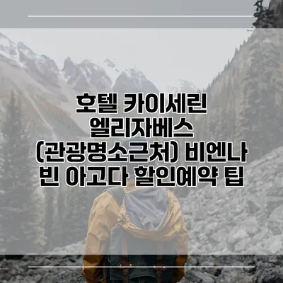 호텔 카이세린 엘리자베스 (관광명소근처) 비엔나 빈 아고다 할인예약 팁
