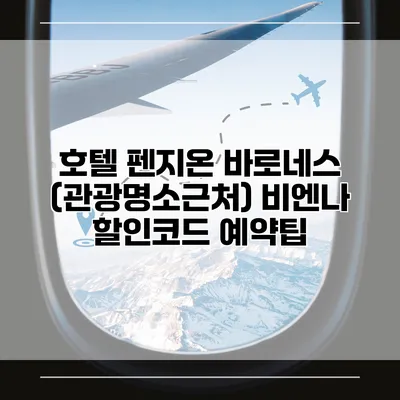 호텔 펜지온 바로네스 (관광명소근처) 비엔나 할인코드 예약팁