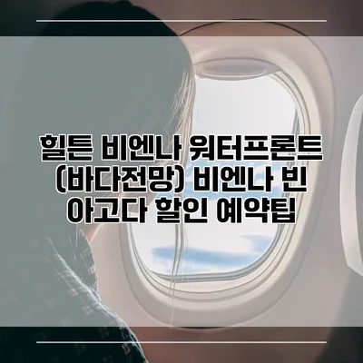 힐튼 비엔나 워터프론트 (바다전망) 비엔나 빈 아고다 할인 예약팁