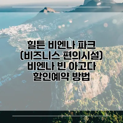 힐튼 비엔나 파크 (비즈니스 편의시설) 비엔나 빈 아고다 할인예약 방법